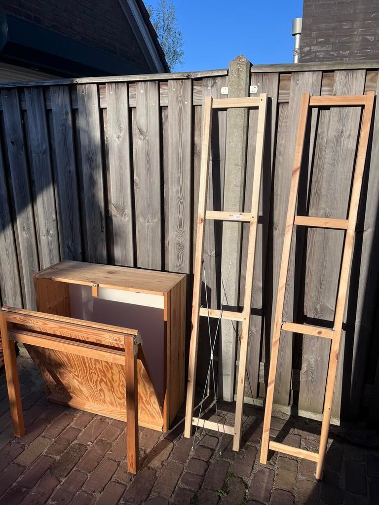 Klaptafel ivar, Ophalen of Verzenden, Gebruikt, Hout, Overige typen