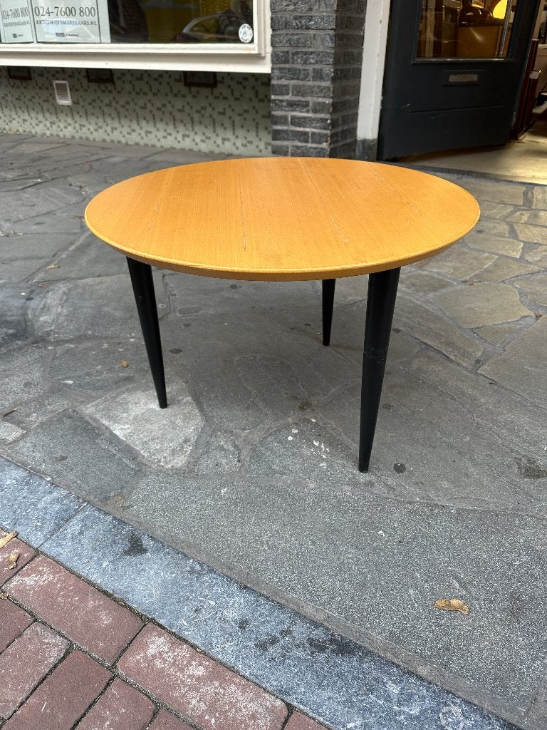 Vintage Hyllinge Møbler Denmark bijzettafel, salontafel, Ophalen, Minder dan 45 cm, Gebruikt, -