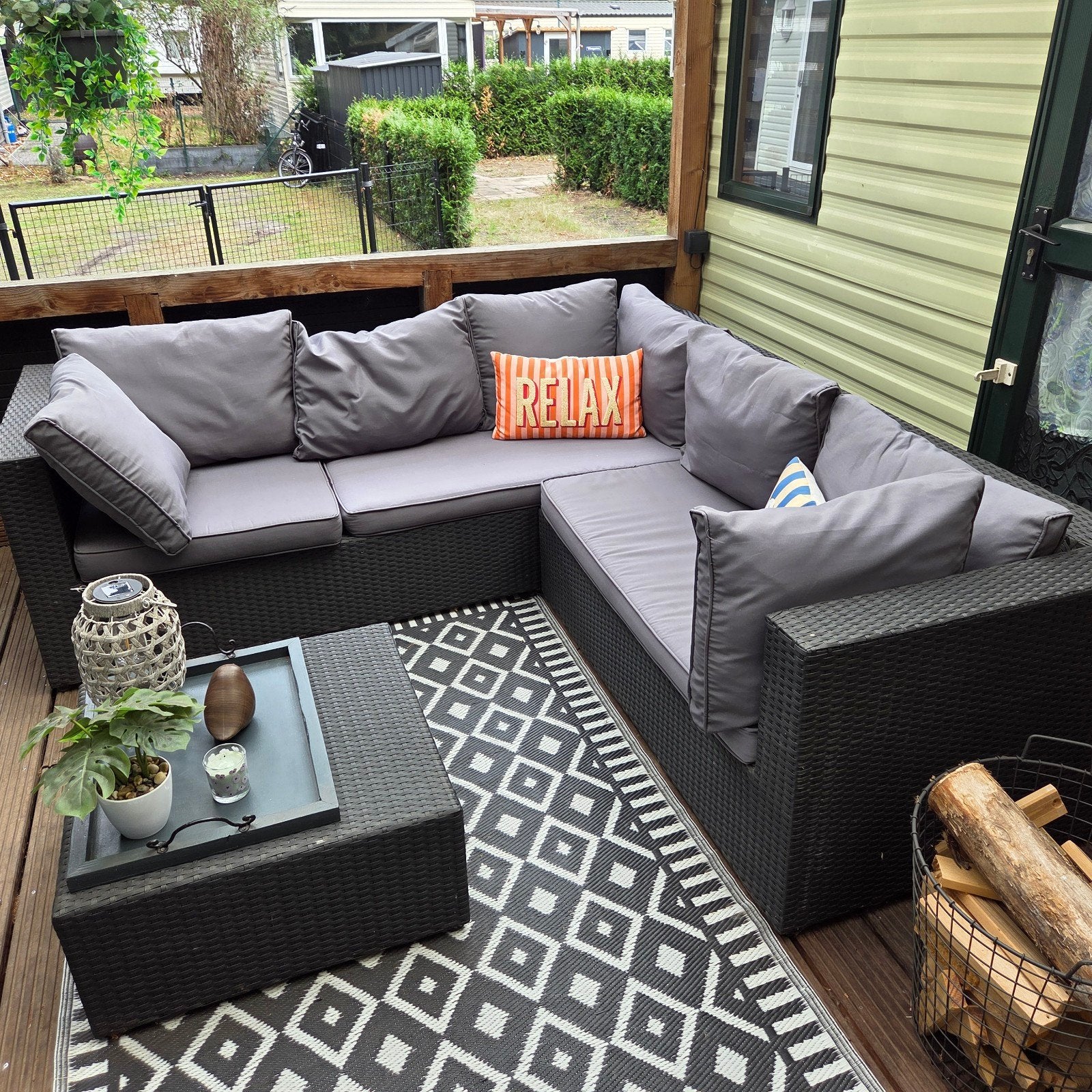 loungeset, Ophalen of Verzenden, Gebruikt