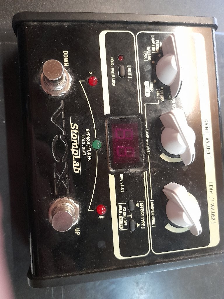 Vox stomplab pendaal voor gitaar, Muziek en Instrumenten, Effecten, Verzenden, Gebruikt