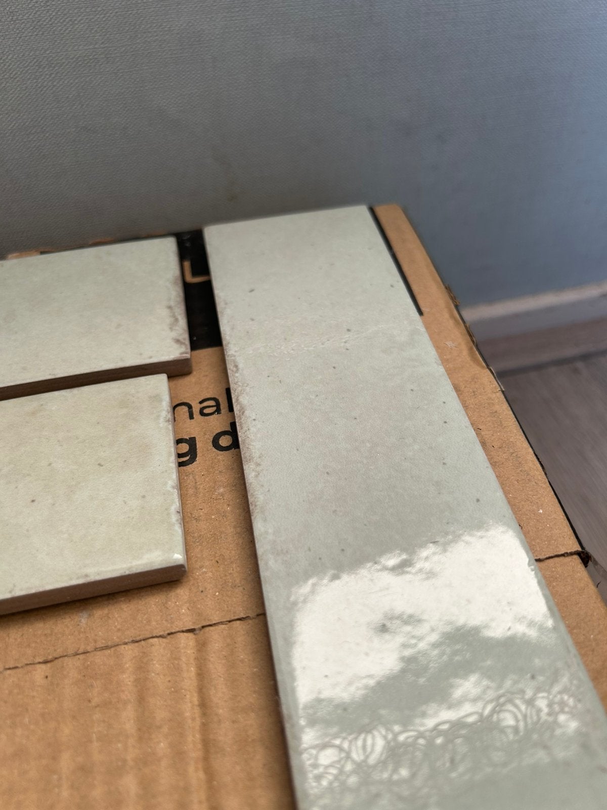 Wand tegel mint, Ophalen, 30 cm of meer, 50 tot 150 cm, Zo goed als nieuw
