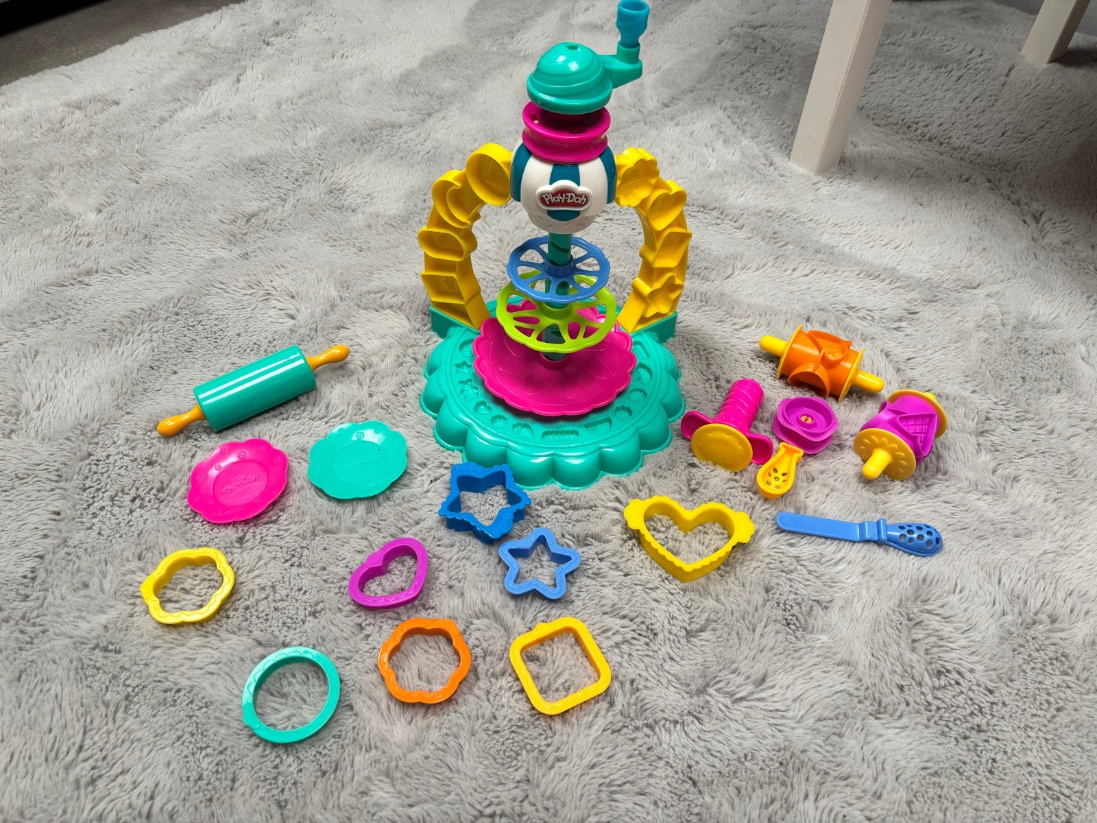 Play-Doh Gebakjesset compleet (exclusief klei), Kinderen en Baby's, Speelgoed | Educatief en Creatief, Ophalen, Gebruikt, Knutselen
