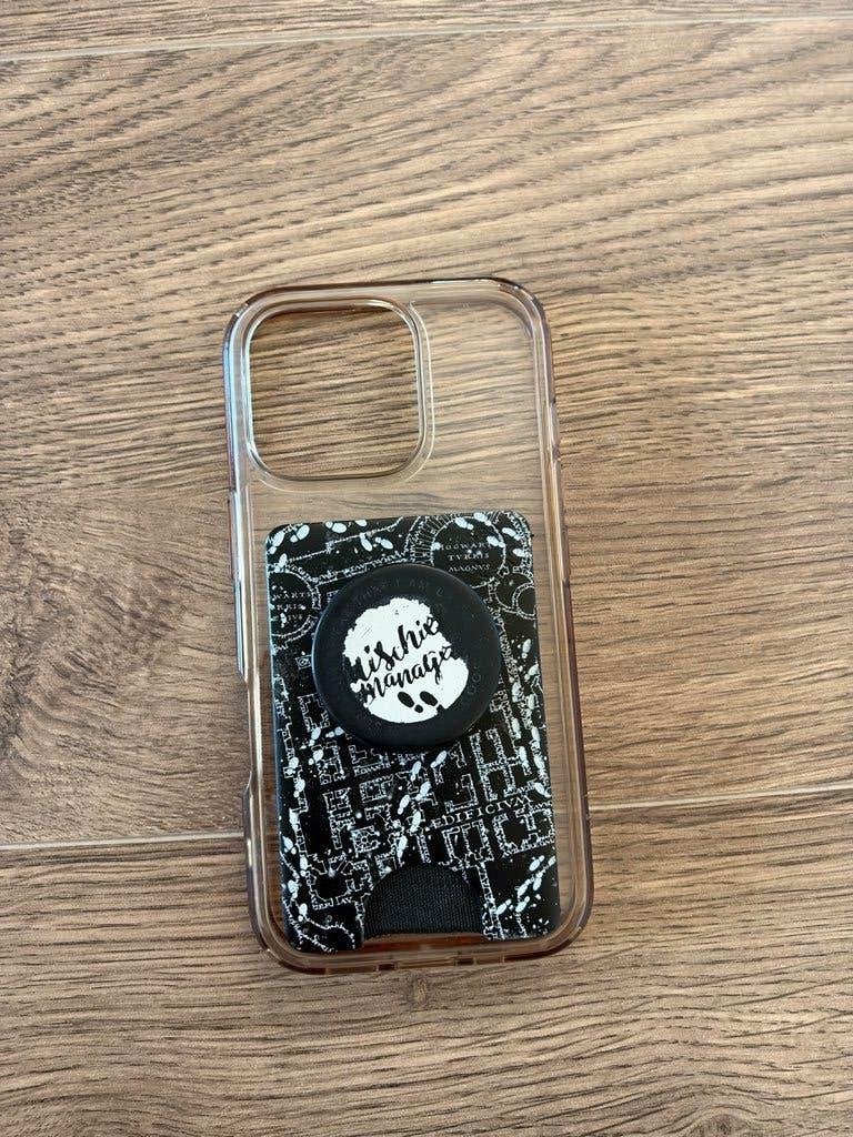 Spigen hoesje voor iPhone 16 pro + PopSockets PopWallet, Ophalen of Verzenden, Gebruikt, Spigen, IPhone 16 Pro