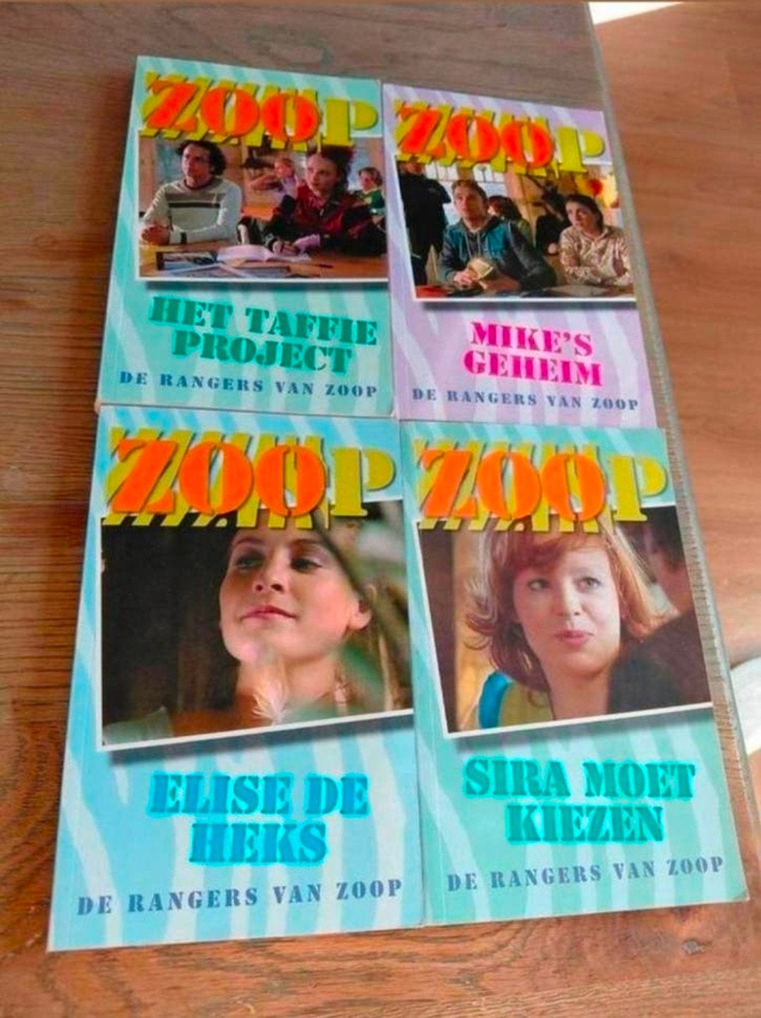4 boekjes van De Rangers van Zoop., Boeken, Ophalen of Verzenden, Zo goed als nieuw, Fictie algemeen