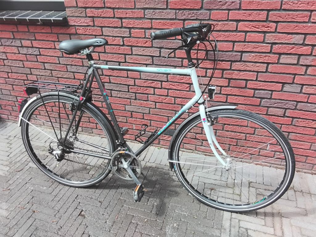Gazelle,  hoog model., Fietsen en Brommers, Fietsen | Heren | Sportfietsen en Toerfietsen, Ophalen, Minder dan 10 versnellingen