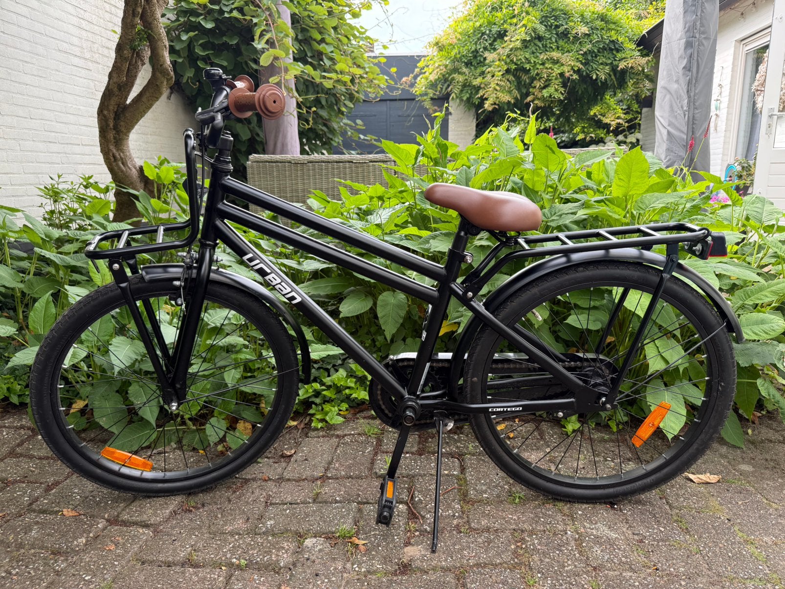 Urban 22 inch stoere transportfiets - zadel repareren /kapot, Ophalen, Terugtraprem, 22 inch, Gebruikt