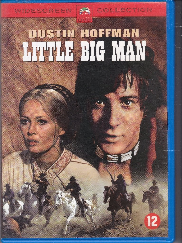 Little big man ֎ 1970, Dustin Hoffman, Chief Dan George, Cd's en Dvd's, 1960 tot 1980, Gebruikt, Ophalen of Verzenden, Western