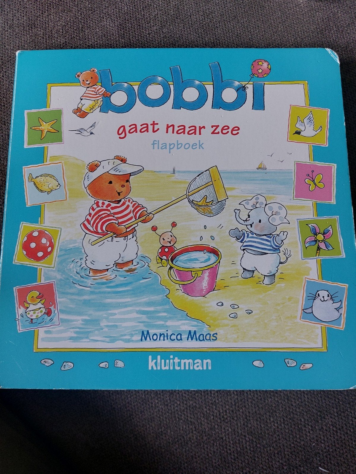 Bobbi gaat naar zee - Flapboek van Monica Maas, Ophalen of Verzenden