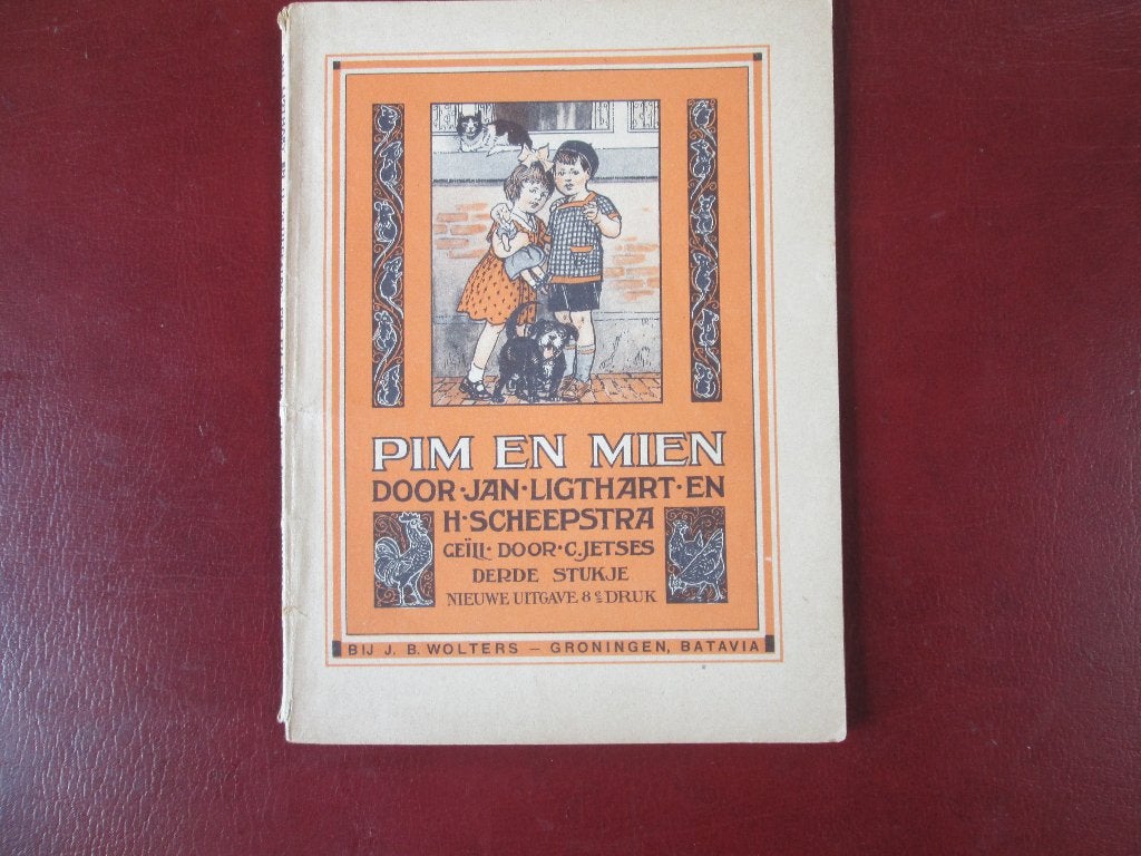 Pim en Mien, 1, door Jan Ligthart en H. Scheepstra, Ophalen of Verzenden, Gelezen, Overige niveaus, Nederlands