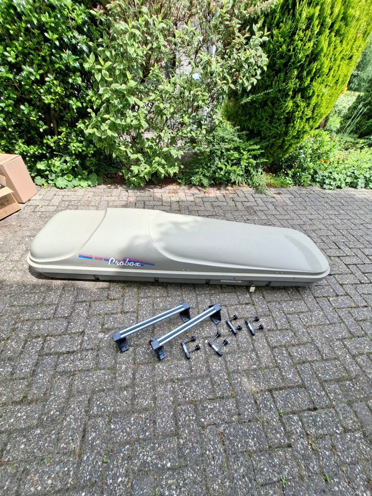Probox 380 Dakkoffer, ook geschikt voor ski's., Auto diversen, Dakkoffers, Ophalen