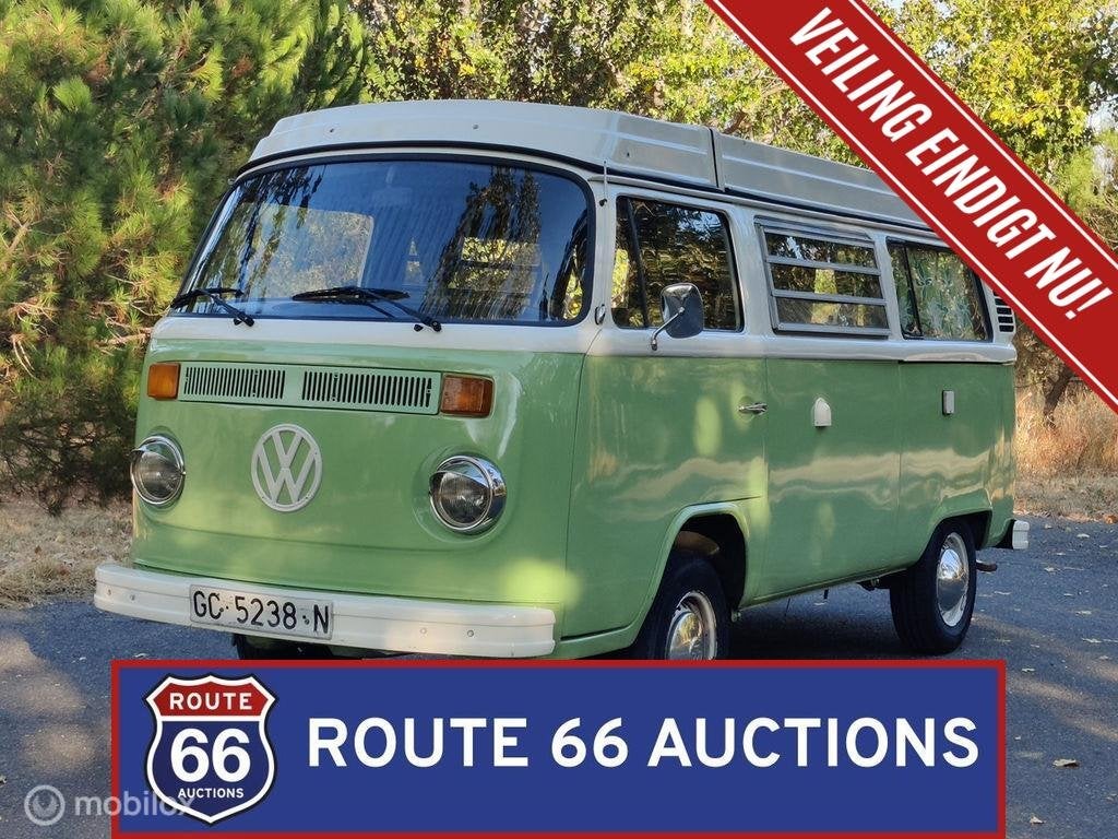 Volkswagen T2 Westfalia Berlin | 1979 | Route 66 Auctions, Overige carrosserieën, Volkswagen, Zwart, Bedrijf