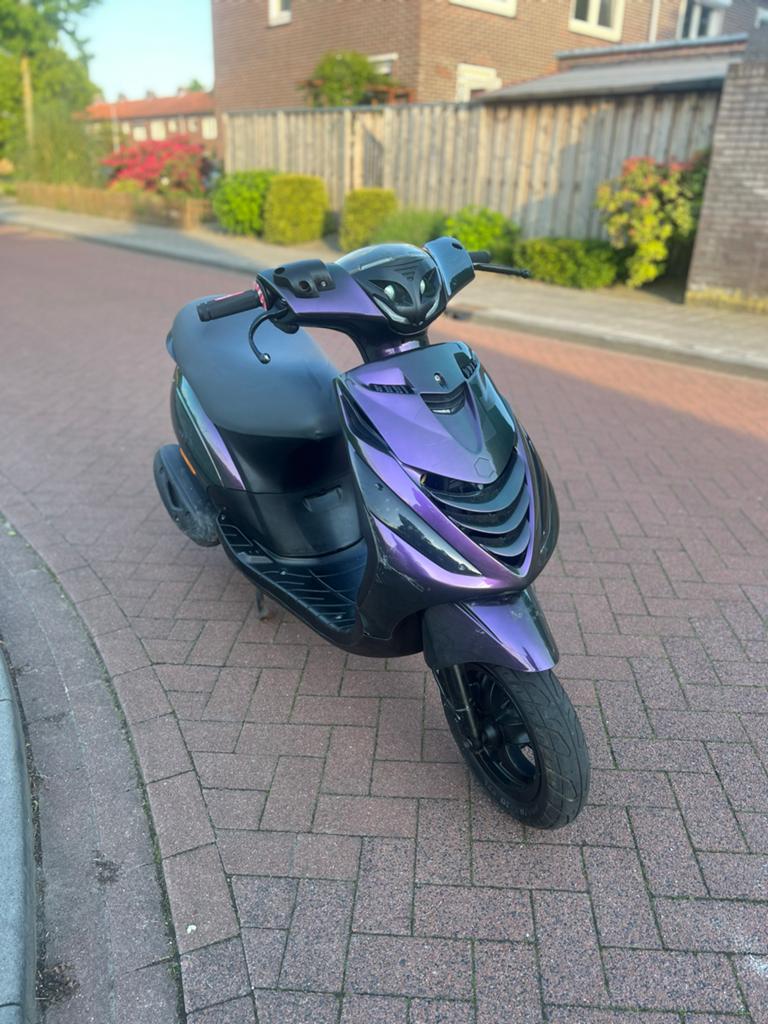 Piaggio Zip 4t 2007 - Opgeknapt, rijdt top, Fietsen en Brommers, Brommers | Overige merken, Ophalen of Verzenden, Gebruikt, Maximaal 45 km/u
