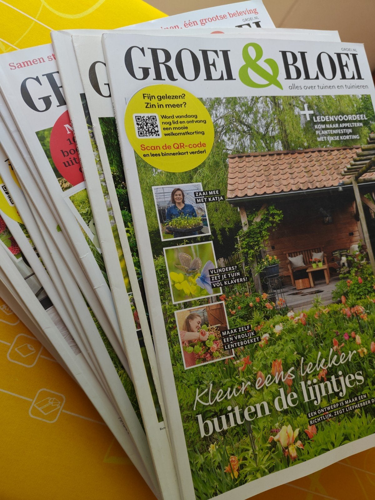 Tuin tijdschriften - Groei & Bloei en meer (ook 2026), Verzenden, Gelezen, Overige typen