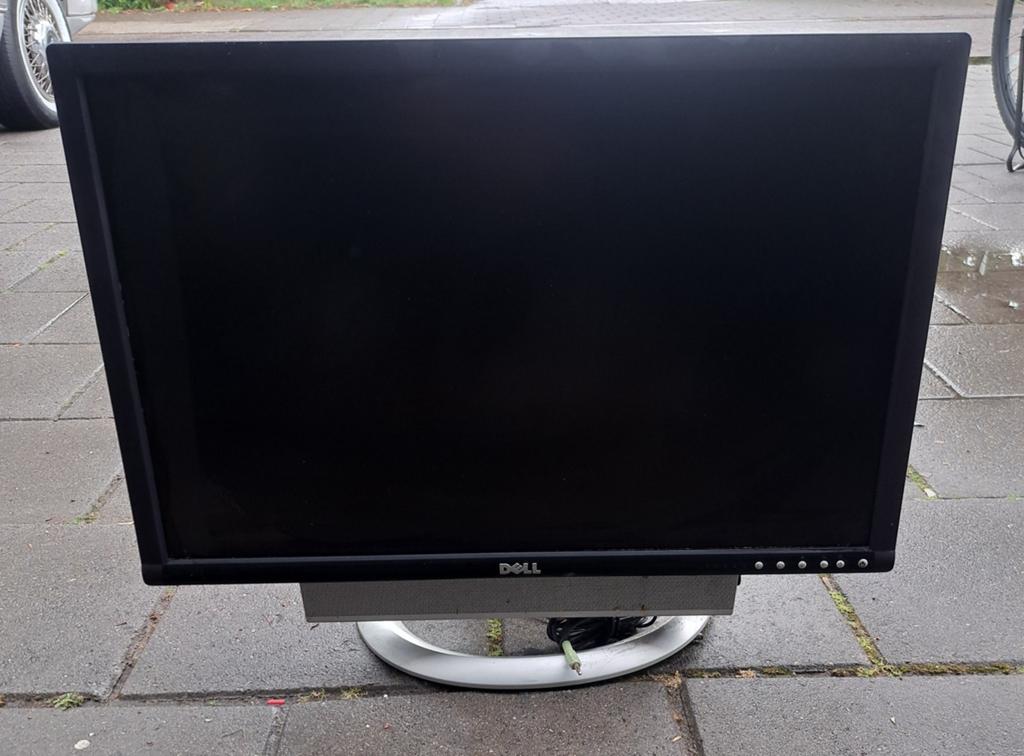 DELL Lcd monitor kijk Foto's Dan Bieden aub, Computers en Software, Monitoren, Ingebouwde speakers, Ophalen of Verzenden, DELL