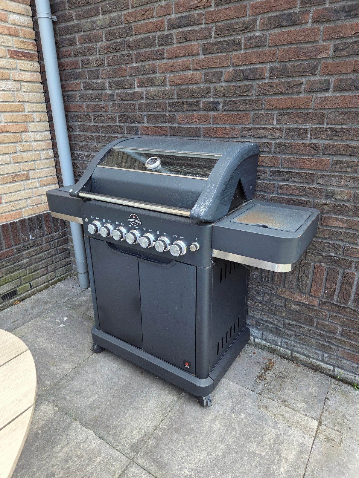 Jamestown Grill Gas Barbecue Buitenkeuken, Ophalen, Gebruikt
