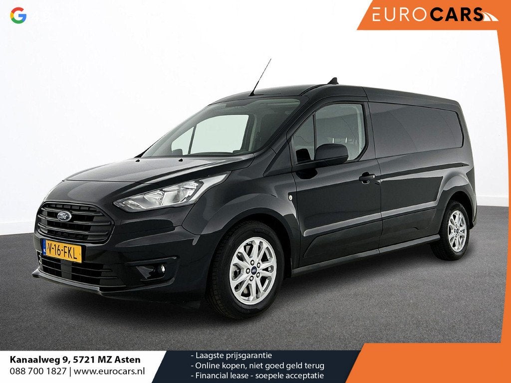 Ford Transit Connect 100pk L2 Trend Automaat Trekhaak Airco, Auto's, Bestelauto's, Bedrijf, Te koop, ABS, Achteruitrijcamera, Airconditioning