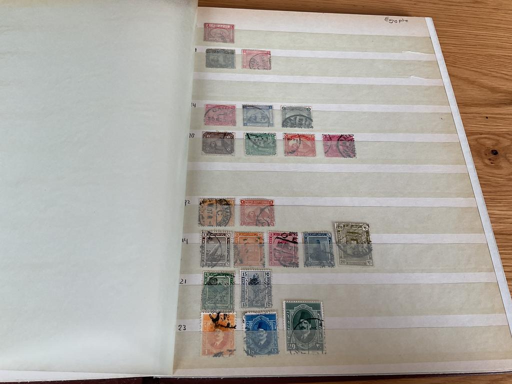Stockboek Egypte, Postzegels en Munten, Postzegels | Volle albums en Verzamelingen, Ophalen of Verzenden, Buitenland