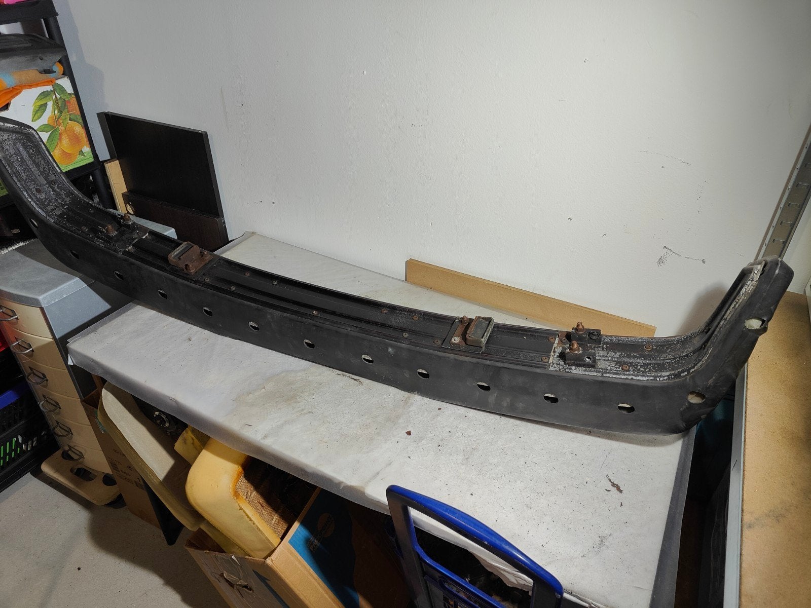 Saab 900 Classic complete set voor en achterbumpers, Ophalen, Gebruikt, Saab