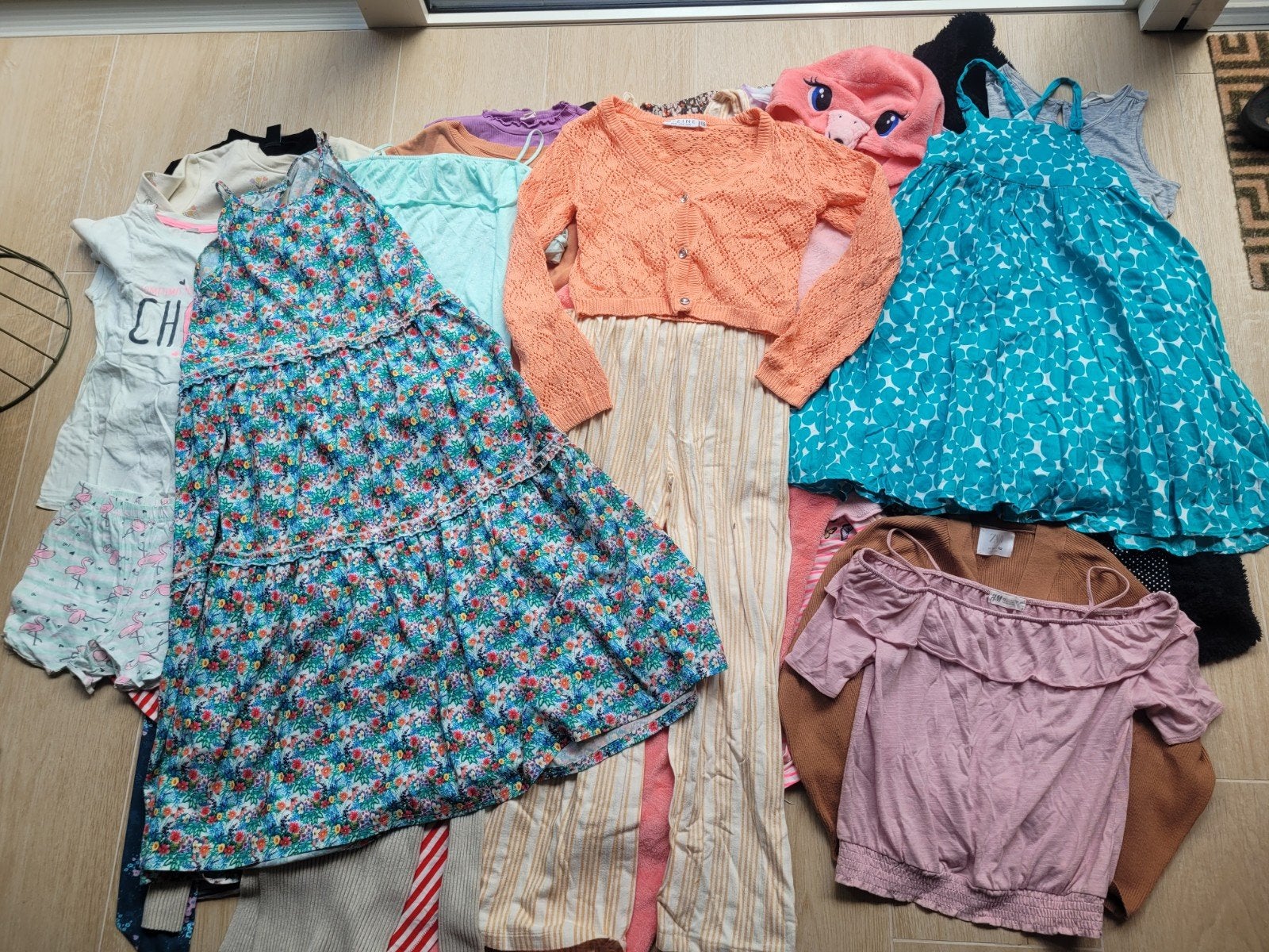 Compleet Meiden Kledingpakket mt 146/152, Ophalen of Verzenden, Gebruikt, Meisje, Setje