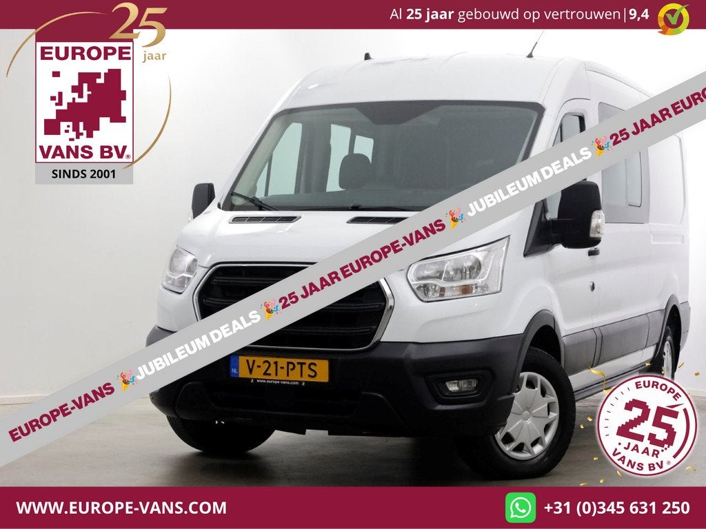 Ford Transit 2.0 TDCI 170pk RWD L3H2 Trend D.C. Airco/Cruise, Auto's, Bestelauto's, 2430 kg, Achterwielaandrijving, Euro 6, 4 cilinders