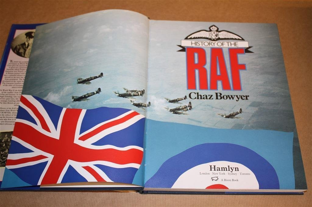 Boek. History of the RAF., Gebruikt, Schaalmodel, N.v.t., N.v.t.