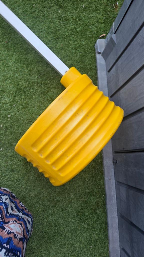 Korfbalpaal met korf - Zo goed als nieuw, Ophalen of Verzenden, Zo goed als nieuw, Korf of Paal