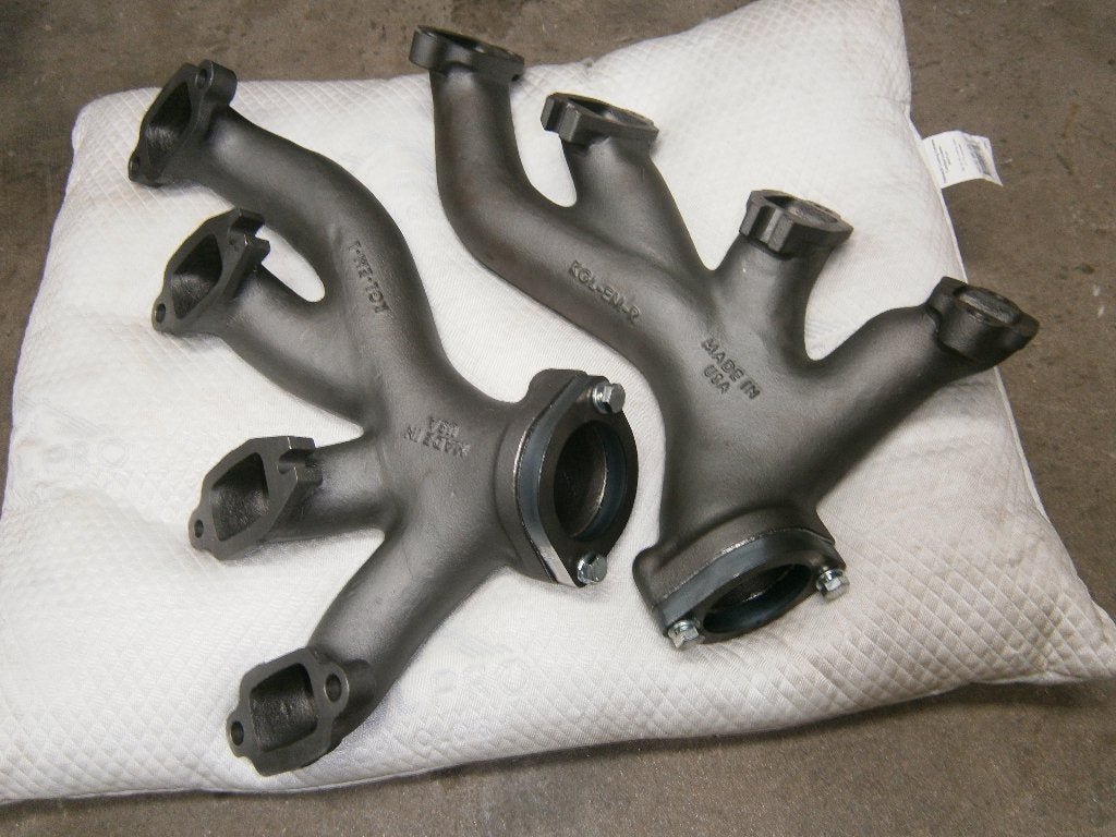 Joe Kugel cast iron headers 1964 Galaxie, Ophalen, Nieuw, Ford