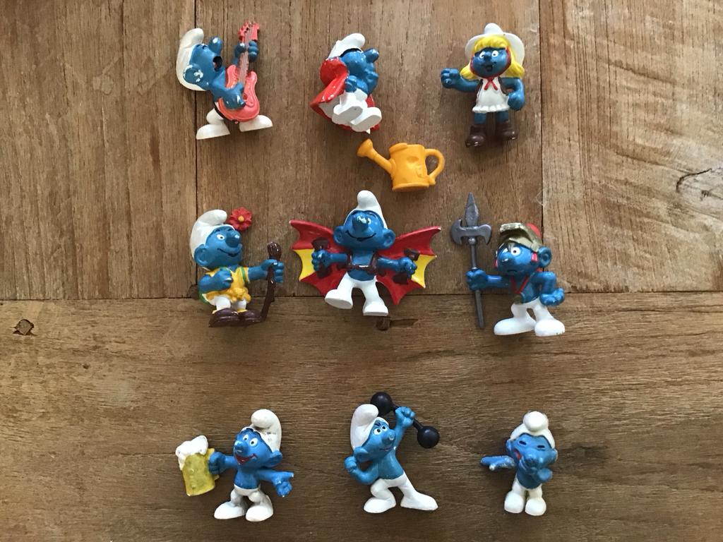 Smurfen poppetjes - Diverse figuren, Verzamelen, Smurfen, Ophalen of Verzenden, Gebruikt, Verschillende Smurfen, Poppetje, Figuurtje of Knuffel