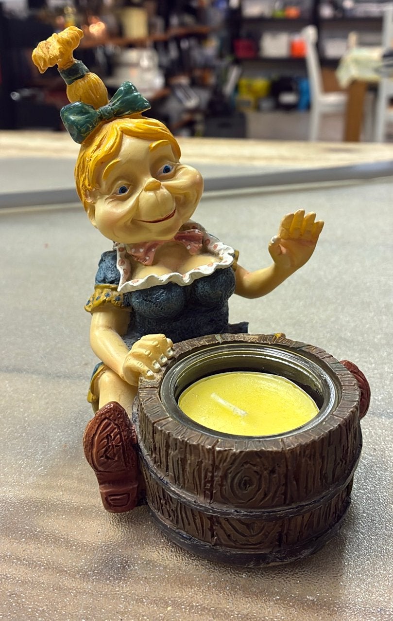 Laaf collection, waxinelichthouder,, 7704, 1999, efteling, Ophalen of Verzenden, -, -, -