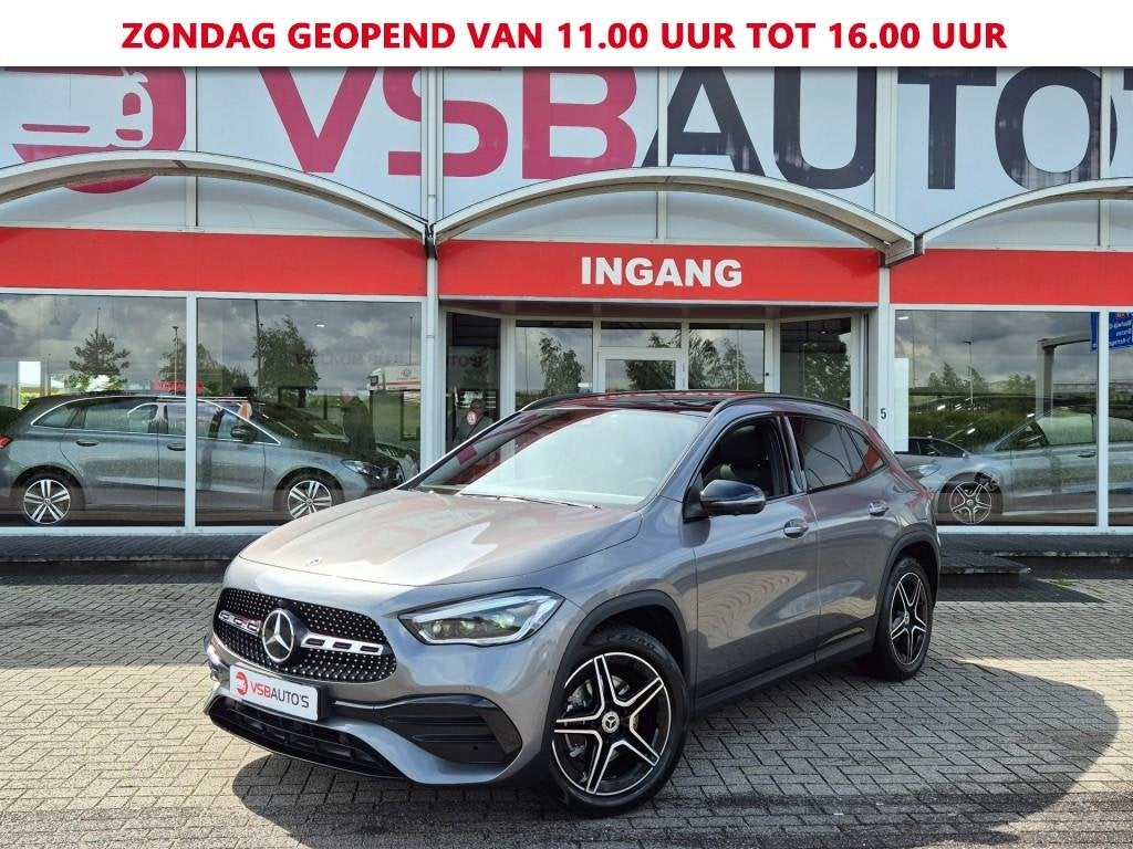 Mercedes-benz GLA-KLASSE GLA 250e AUT. 218PK AMG-PAKKET PANO, Auto's, Mercedes-Benz, Bedrijf, GLA, ABS, Adaptive Cruise Control