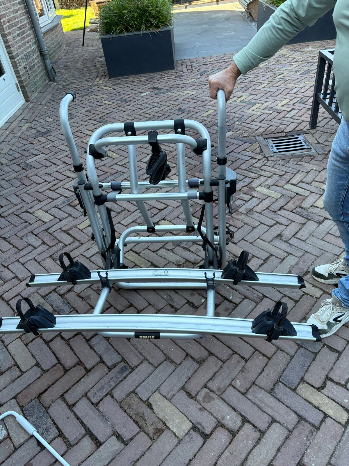 Thule Lift V16 Fietsendrager voor Camper - Zo goed als nieuw, Achterklepdrager, Ophalen of Verzenden, Zo goed als nieuw, 2 fietsen