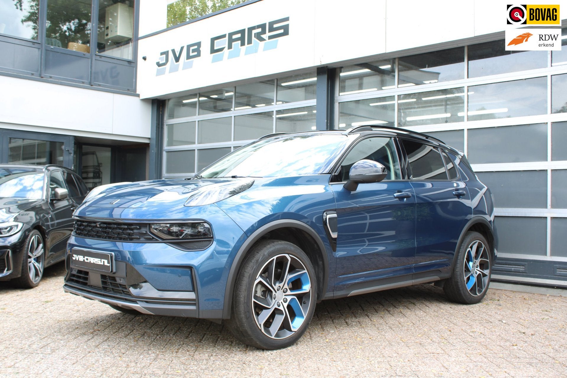 Lynk & Co 01 1.5, Automaat, Gebruikt, Zwart, Blauw