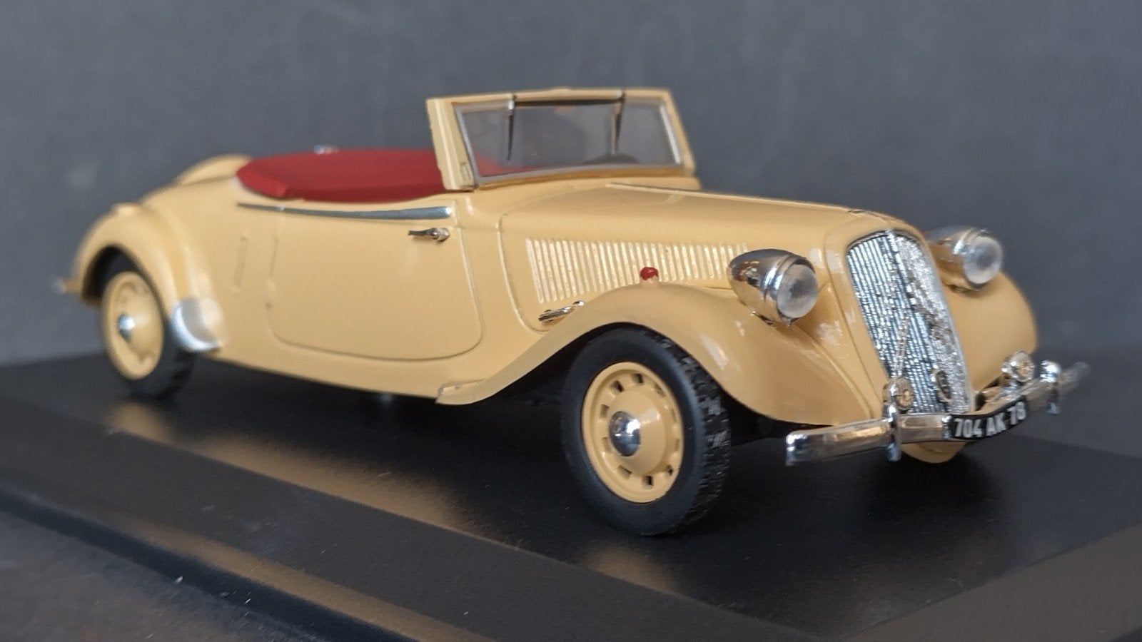 Citroen Traction Avant 15 Six Cabriolet 1939 1:43 Norev Pol, Auto, Verzenden, ., Nieuw