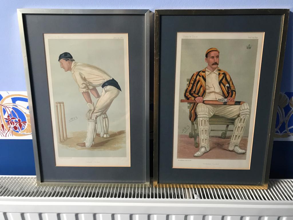 Originele antieke vanity fair spy cricket prenten., Antiek en Kunst, Ophalen of Verzenden