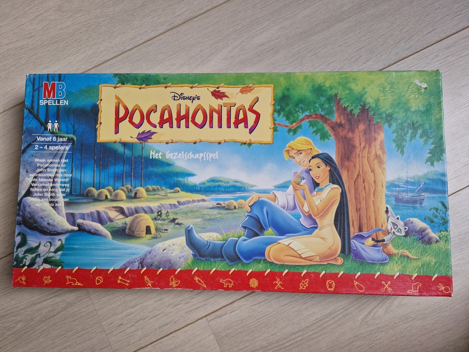 1995 pocahontas bordspel walt disney disney's spel game, Ophalen of Verzenden, Overige figuren, Overige typen