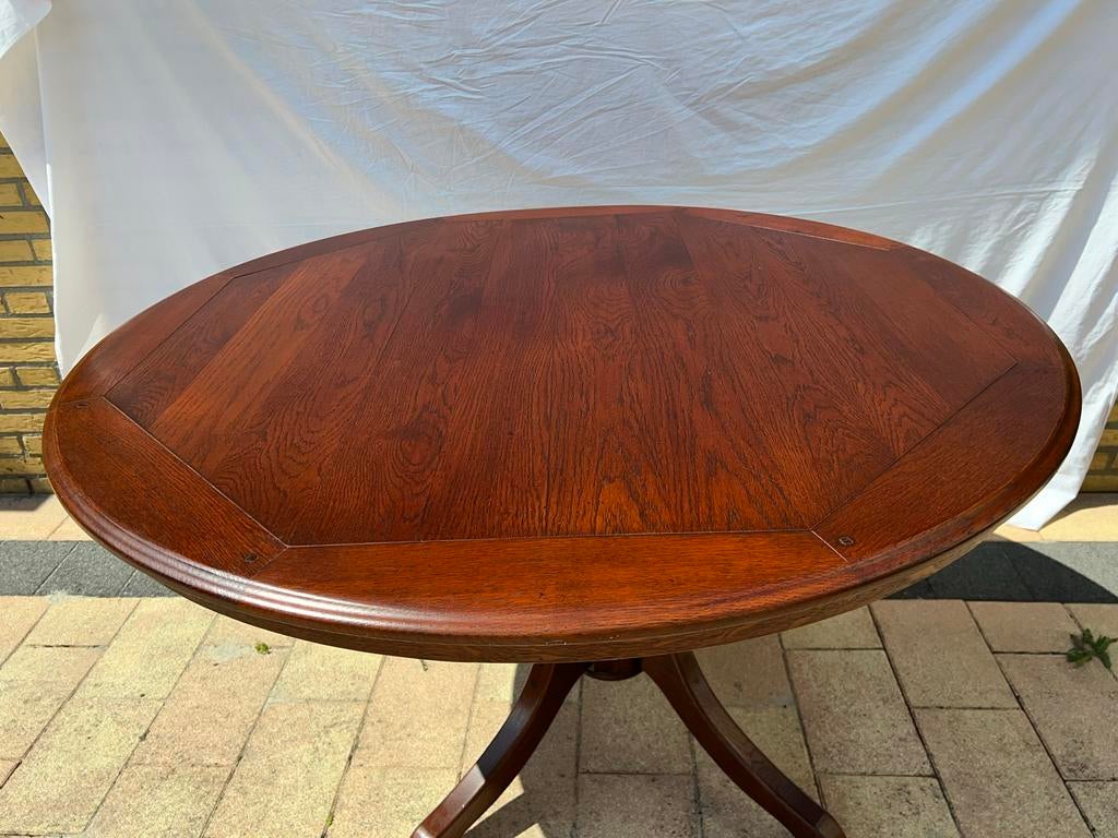Bannink Jugendstil Kersenhouten Eetkamer Tafel, Antiek en Kunst, Ophalen
