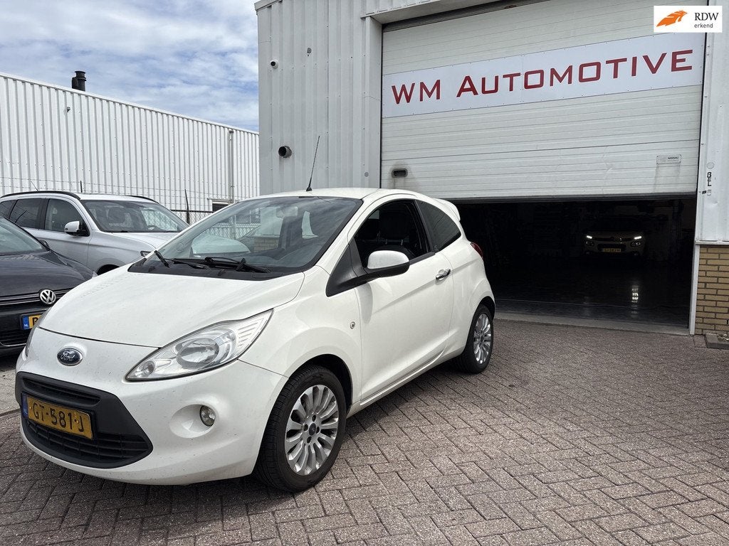 Ford Ka 1.2 Titanium AIRCO, Auto's, Ford, Stof, Gebruikt, 4 cilinders, 4 stoelen