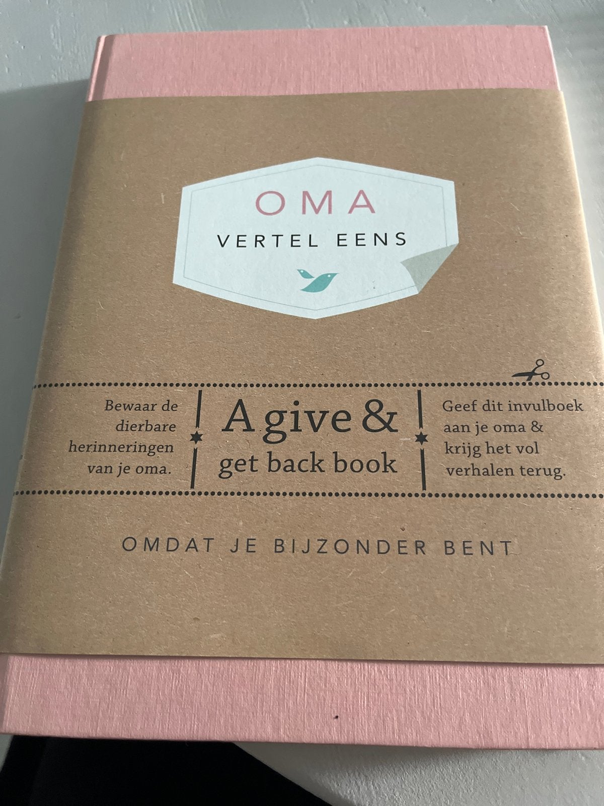 Oma Vertel Eens - Een invulboek vol herinneringen, Ophalen of Verzenden, Nieuw, Overige