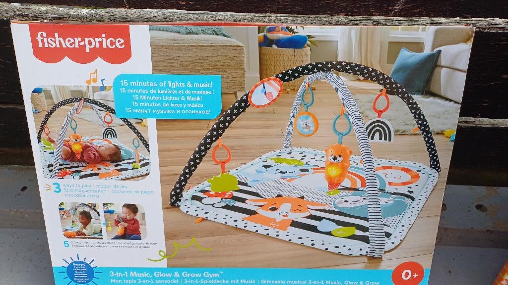 Fisher Price glow en grow gym voor baby, Ophalen, Zo goed als nieuw, Babygym