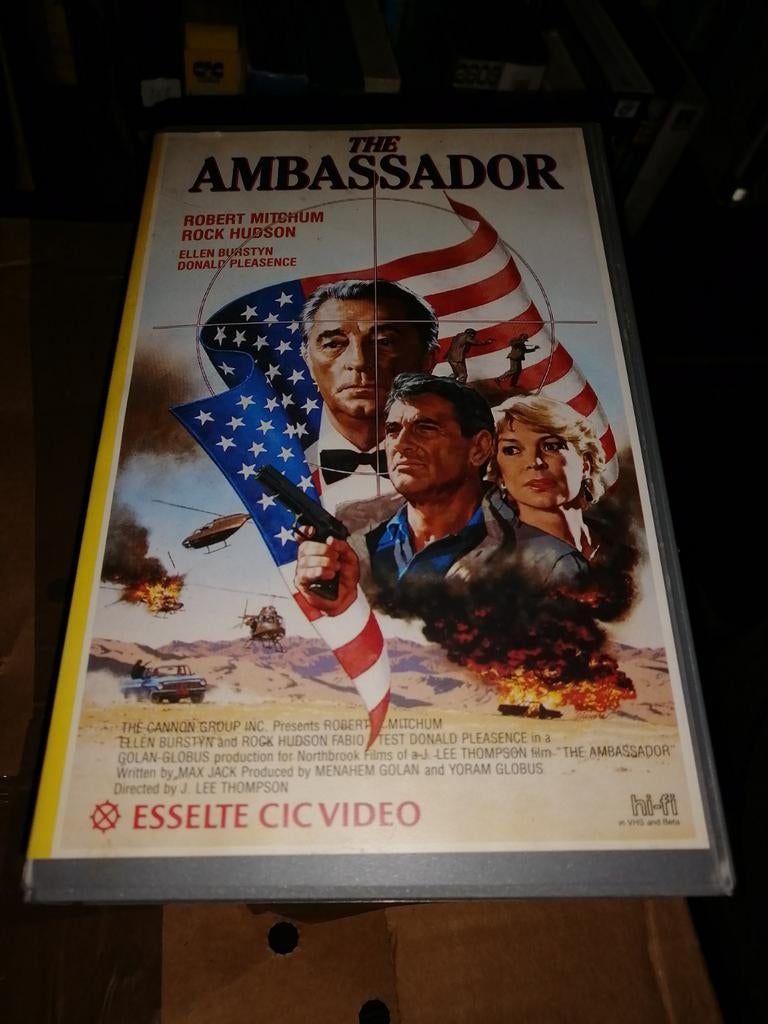 VHS ex-rental - The Ambassador, Vanaf 16 jaar, Ophalen of Verzenden, Gebruikt, Horror