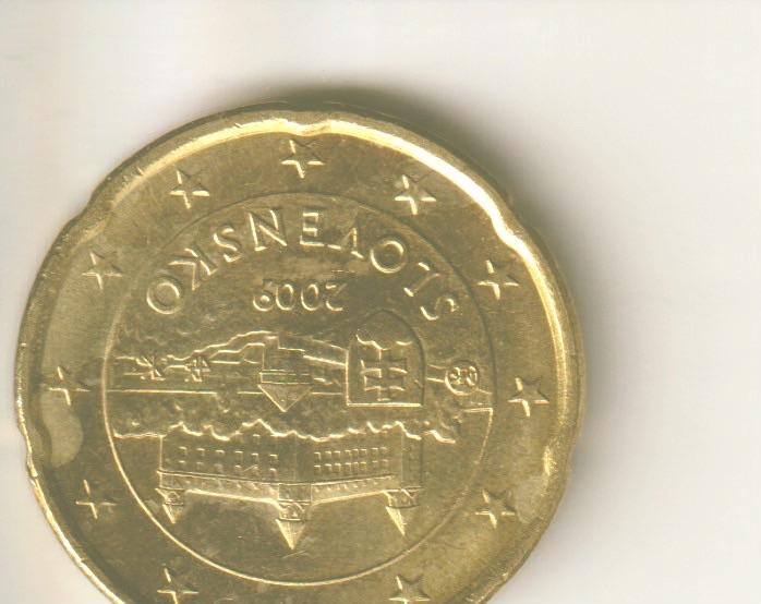 50 cent 2009 slowakije, Postzegels en Munten, Munten | Europa | Euromunten, Verzenden, Slowakije, 50 cent