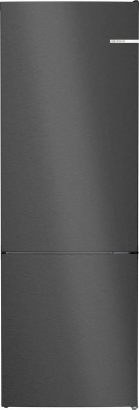 Bosch koelkast KGN492XCF - Serie 4 - Zwart, 200 liter of meer, BSH Huishoudapparaten, 60 cm of meer, Met aparte vriezer