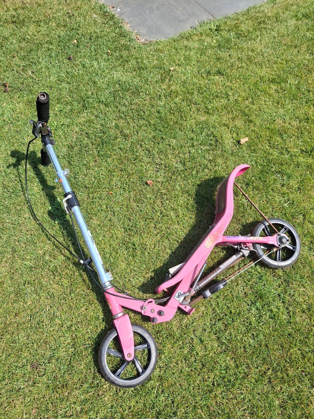 spacescooter, Ophalen, Gebruikt, Gewone step, Super Scoot