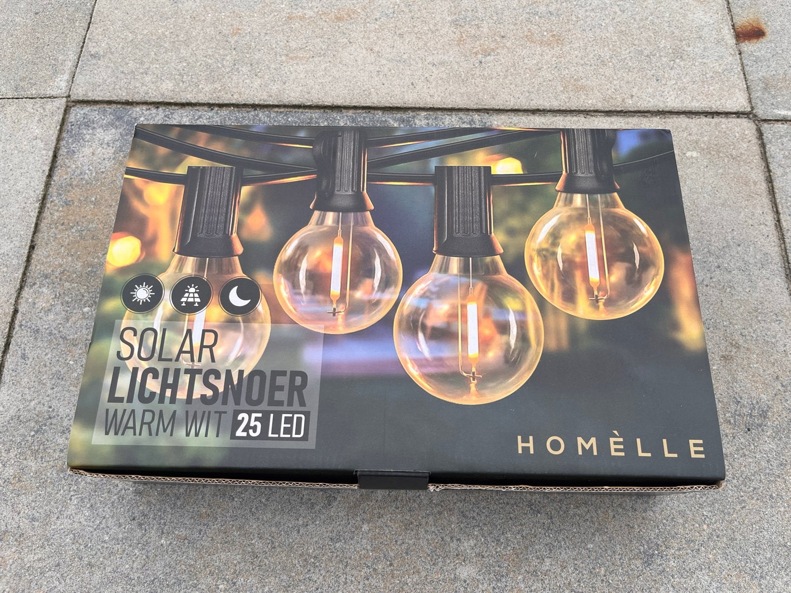 Homelle Solar Lichtsnoer Prikkabel 8,7M, Zonne-energie, Kunststof, Minder dan 50 watt, Overige typen