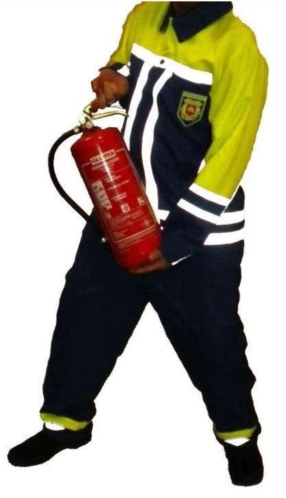 Vader + zoon Brandweerman outfit mt 48 / 152 / 164, Ophalen of Verzenden, Nieuw, Maat 48/50 (M), Kleding