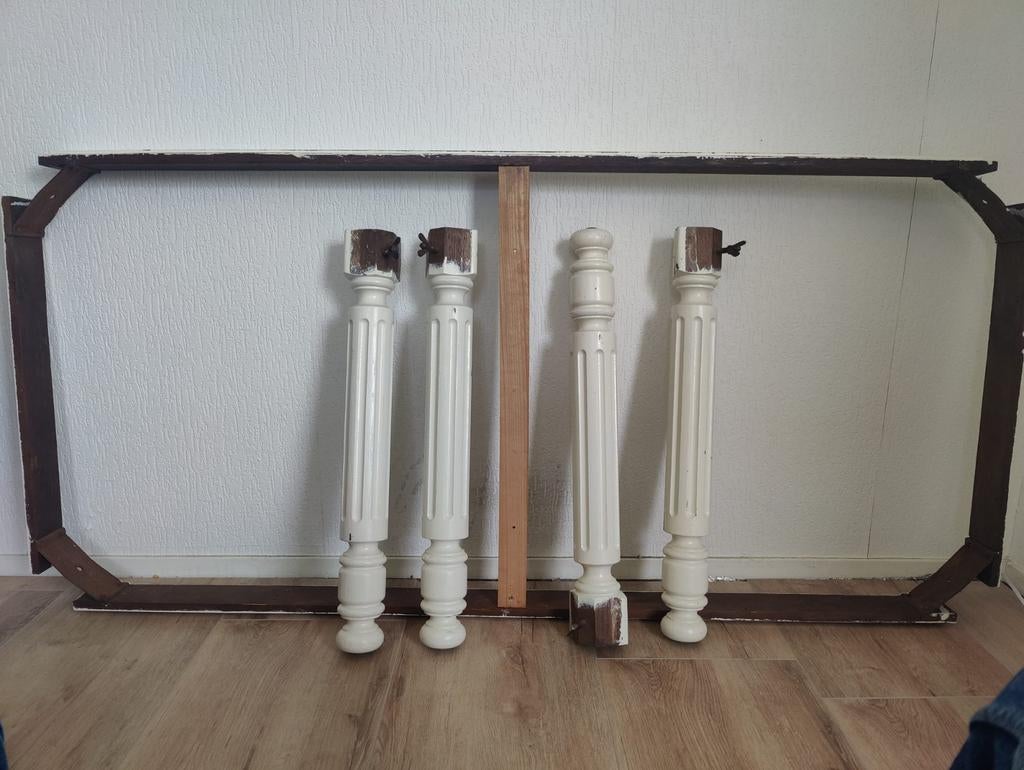 Tafelpoten en tafelframe, Ophalen, Tafelpoot, Gebruikt, 50 tot 100 cm
