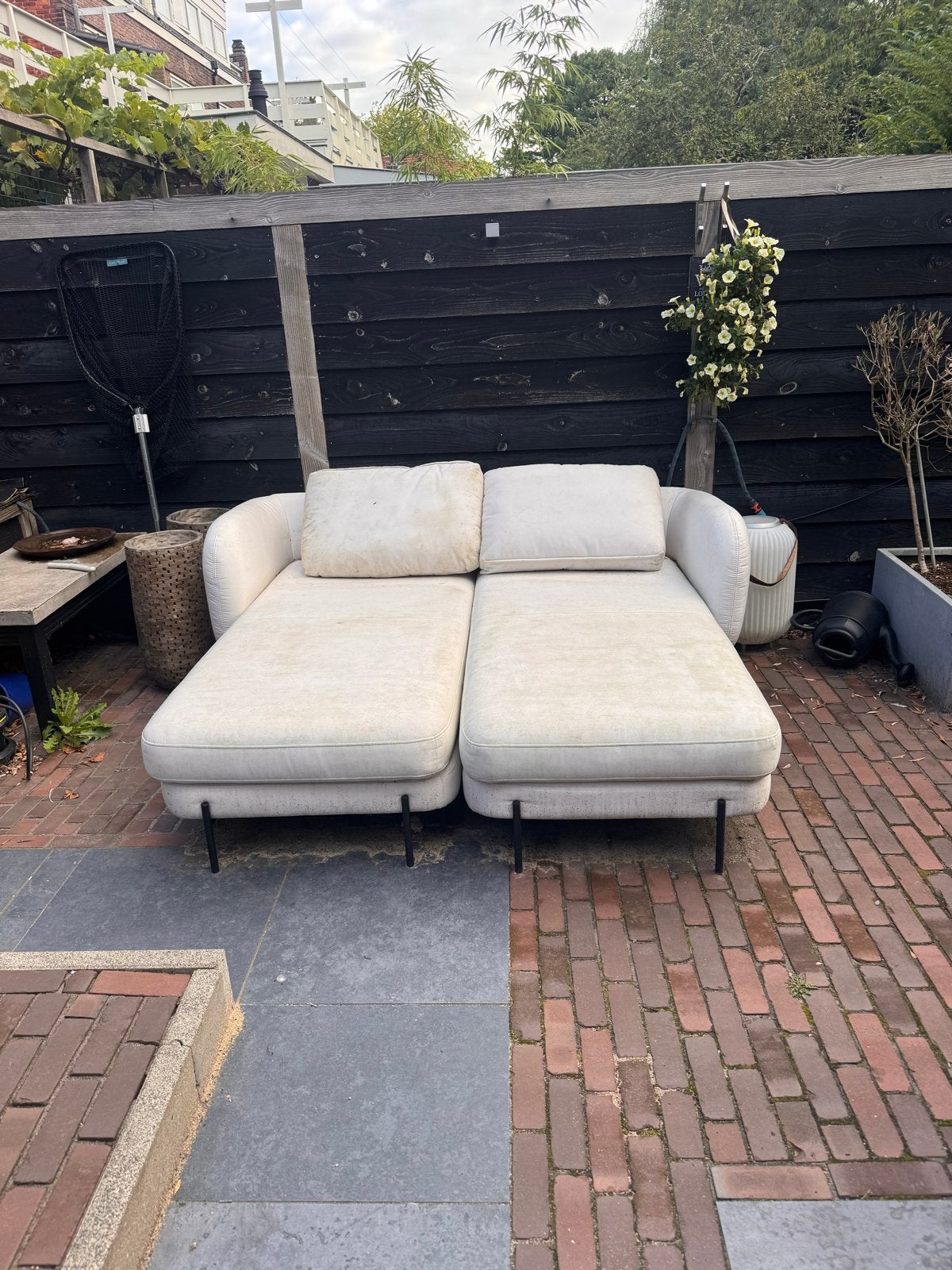 Comfortabel daybed/loungebank (voor buiten), Ophalen, Gebruikt, 150 tot 200 cm, Tweepersoons