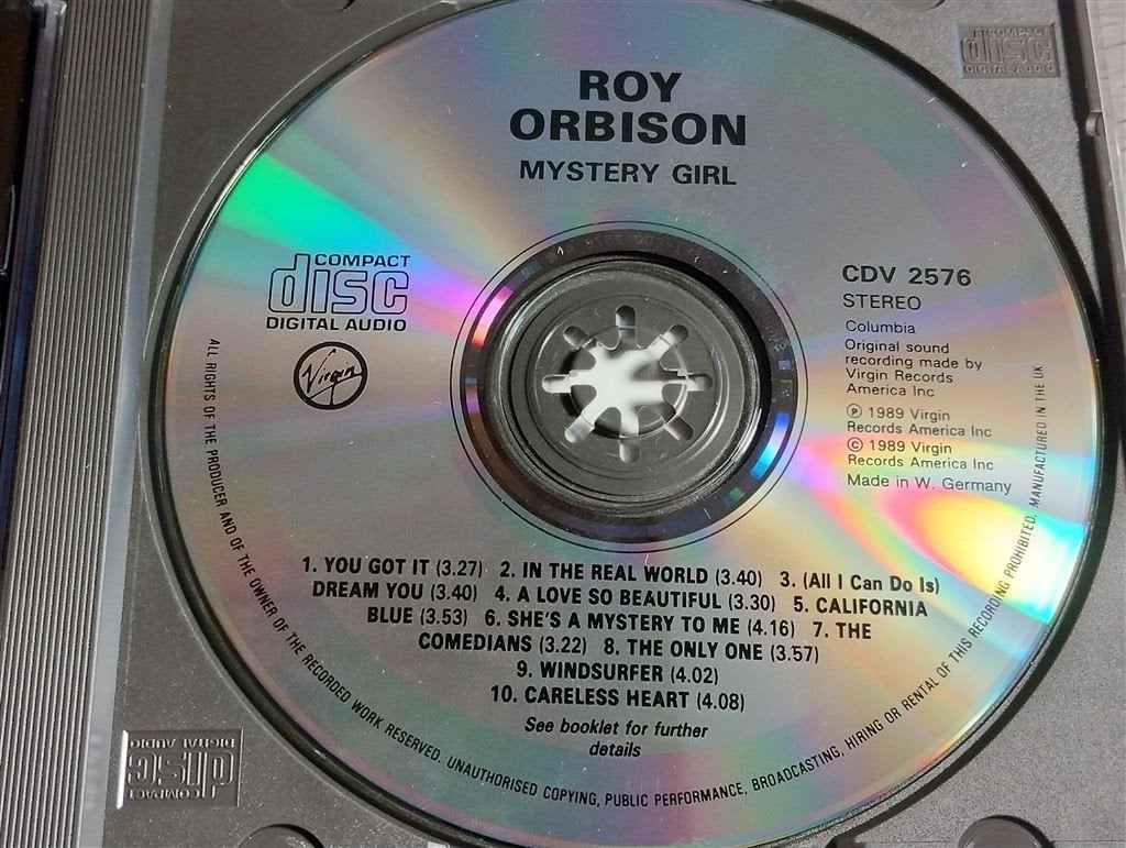 Roy Orbison - Mystery Girl, Ophalen of Verzenden, Zo goed als nieuw