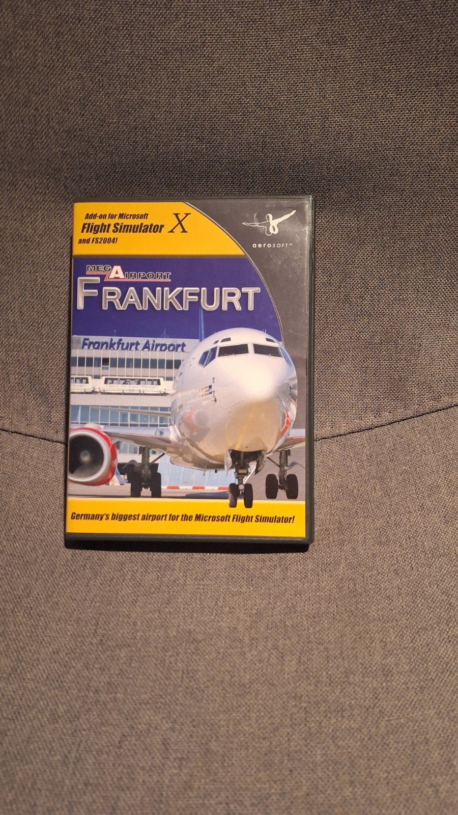 Mega Airport Frankfurt Add-on Microsoft Flight Simulator X, Gebruikt, 1 speler, Ophalen of Verzenden, Vanaf 3 jaar