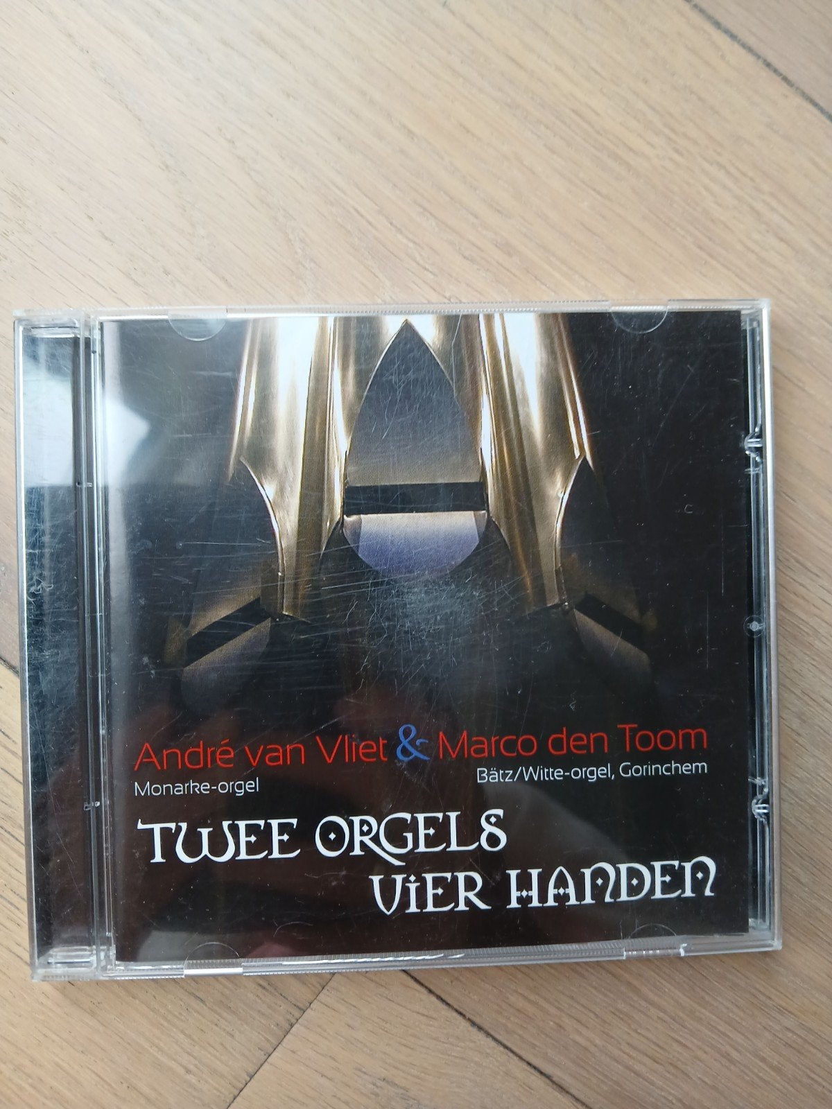 André van Vliet & Marco den Toom - Twee Orgels Vier Handen, Ophalen of Verzenden, Barok, Gebruikt